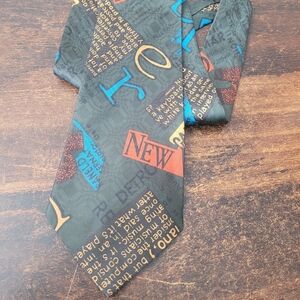 Vintage Brother's Handmade Silk Tie